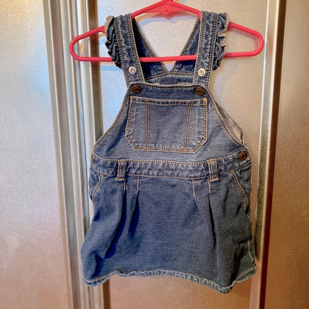 Cute blue Jean dress bibs